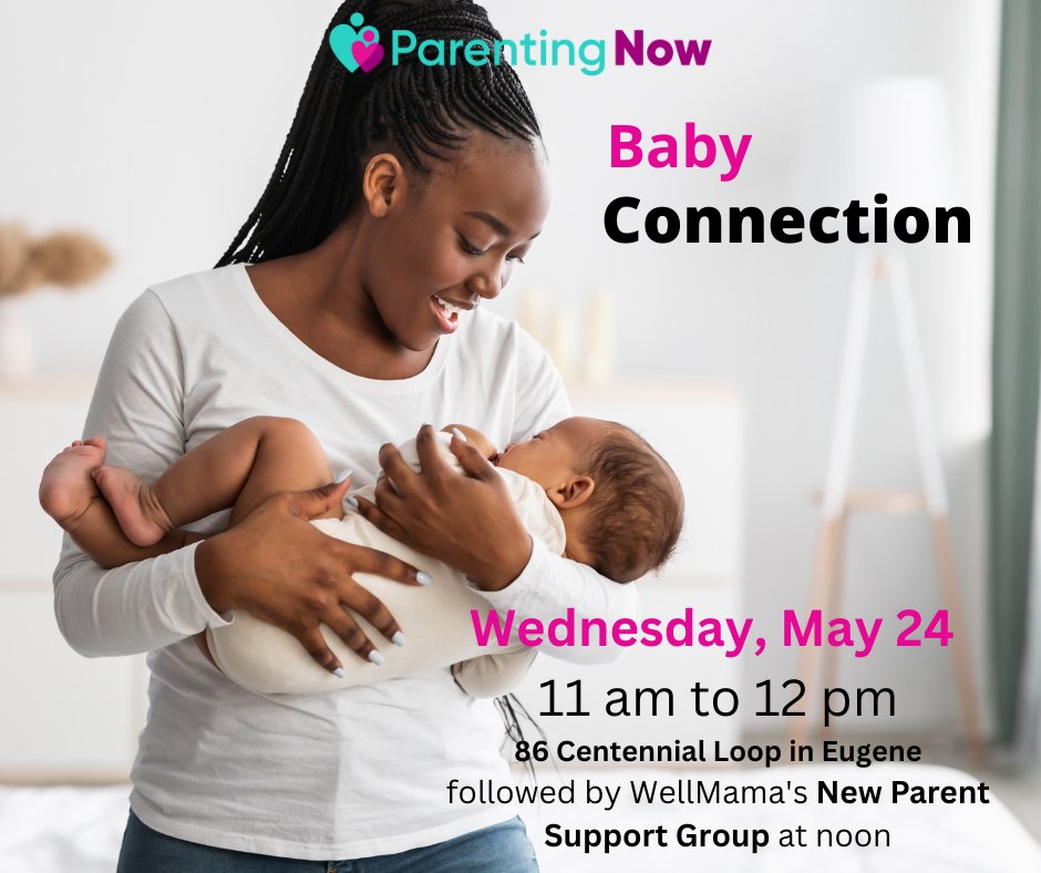 We are excited to see families tomorrow for Baby Connection. Join us at 11 am for baby weigh ins, lactation &amp; feeding support, check ins with a Parenting Educator, and more. FREE!