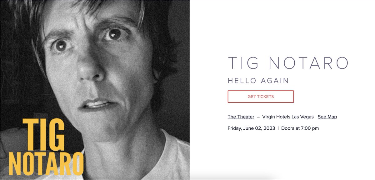 Las Vegas are you ready to get wild?? Have you gotten your tickets yet to see Tig at @VirginHotelsLV next Friday, June 2nd?? You HAVEN'T?? Get them now!
virginhotelslv.com/event/tig-nota…