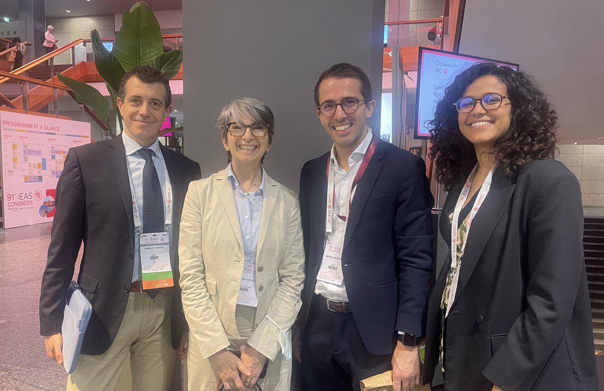 DaniloNorata's tweet photo. #UNIMI and #UPENN chatting during a well deserved #coffebreak at the #eas #EASCongress2023 https://t.co/S1U06xNiwT