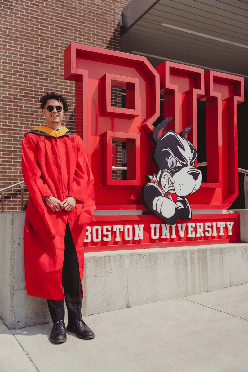 To 5 years in Boston, a bachelor’s degree in Advertising, a master’s degree in Marketing, and the ability to play the sport I love. I am forever grateful for Boston University and the people I have met there. Thank you @TerrierMBB for the opportunity of a lifetime!