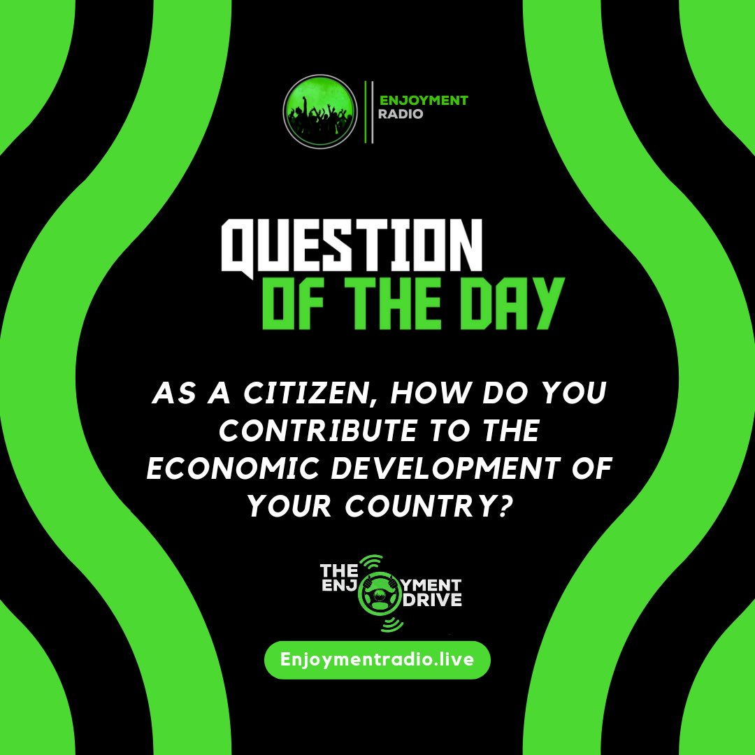 How patriotic are you as a citizen ? Join the conversation on enjoymentradio.live🟢📻 #Enjoymentdrive #enjoymentradio