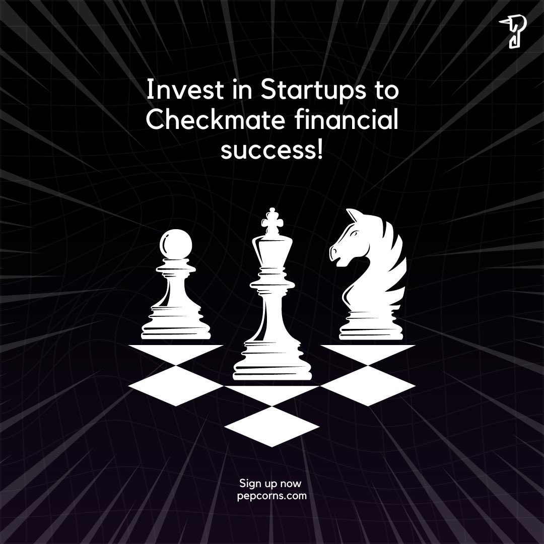 One smart move & boom 💥 📈
Diversify your portfolio and get upto 10x returns via startup investment only with PEPCORNS 🚀
#pepcorns #chess #chessgame #startupinvest #startupfunding #future