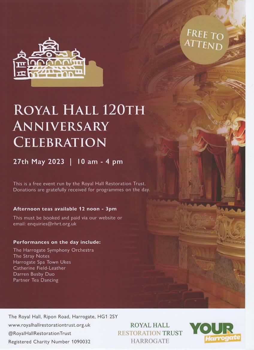 Royal Hall Events tweet media