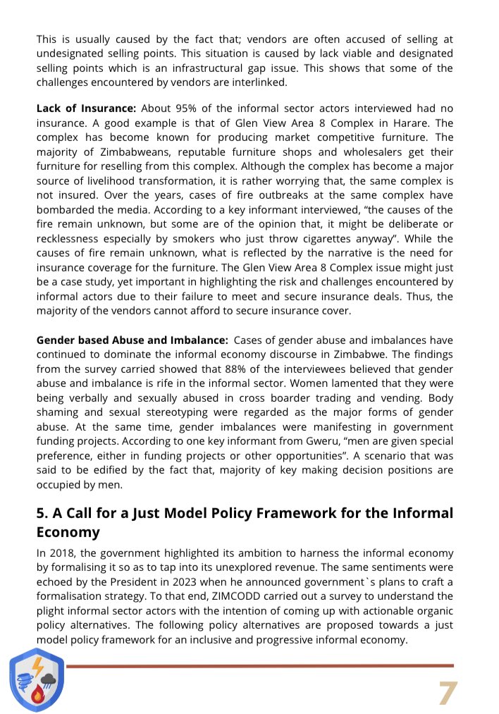 ZIMCODD1's tweet photo. Cases of gender abuse continue to dominate the informal economy. Amongst others, formalization will create protections for all?

More: https://t.co/c90FBkKNrD https://t.co/wj8gqgfTI7