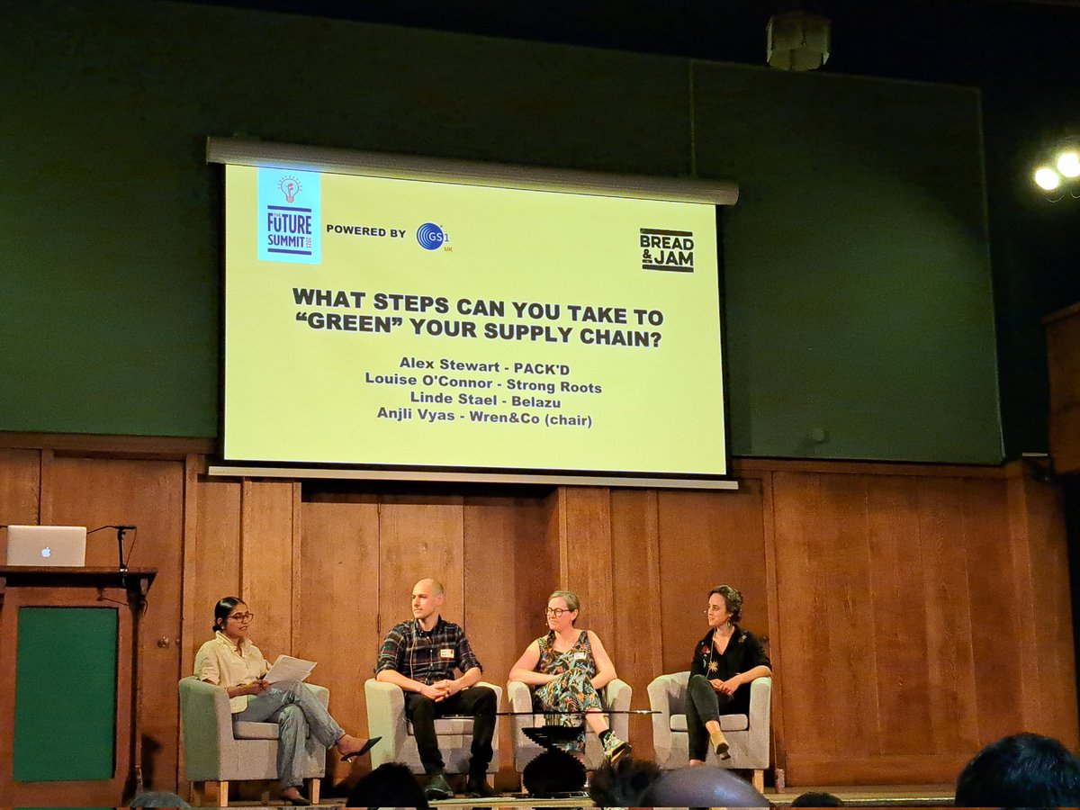 women_food_wifi's tweet image. What steps can you take to ensure your supply chain are as green as you are (or hope to be) @belazu_co @StrongRootsUK at #BreadJamFest #FutureSummit #Sustainability #sustainablefood