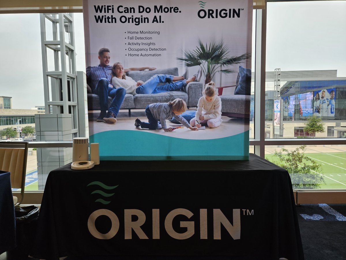 We are ready to go at CONNECTIONS US! If you are attending the conference, come by to see the latest in WiFi Sensing! #WiFiSensing #WiFiCanDoMore #CONNUS23