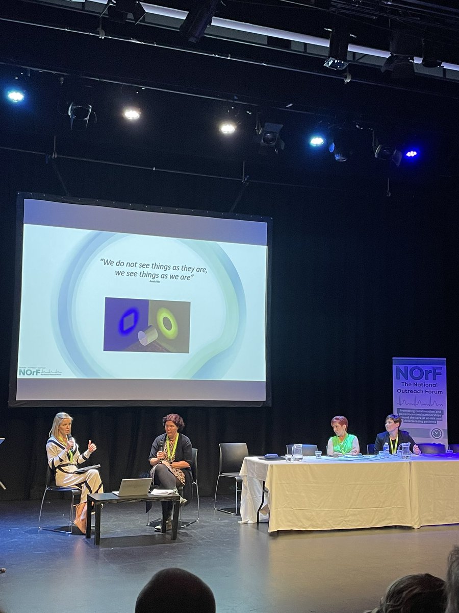 CarolAnneCrowe2's tweet photo. Challenging and inspiring patient story from @Miss_AVP about the positive impact of Critical Care Outreach on her journey to recovery. #NOrF2023 https://t.co/XA5eCRVfei