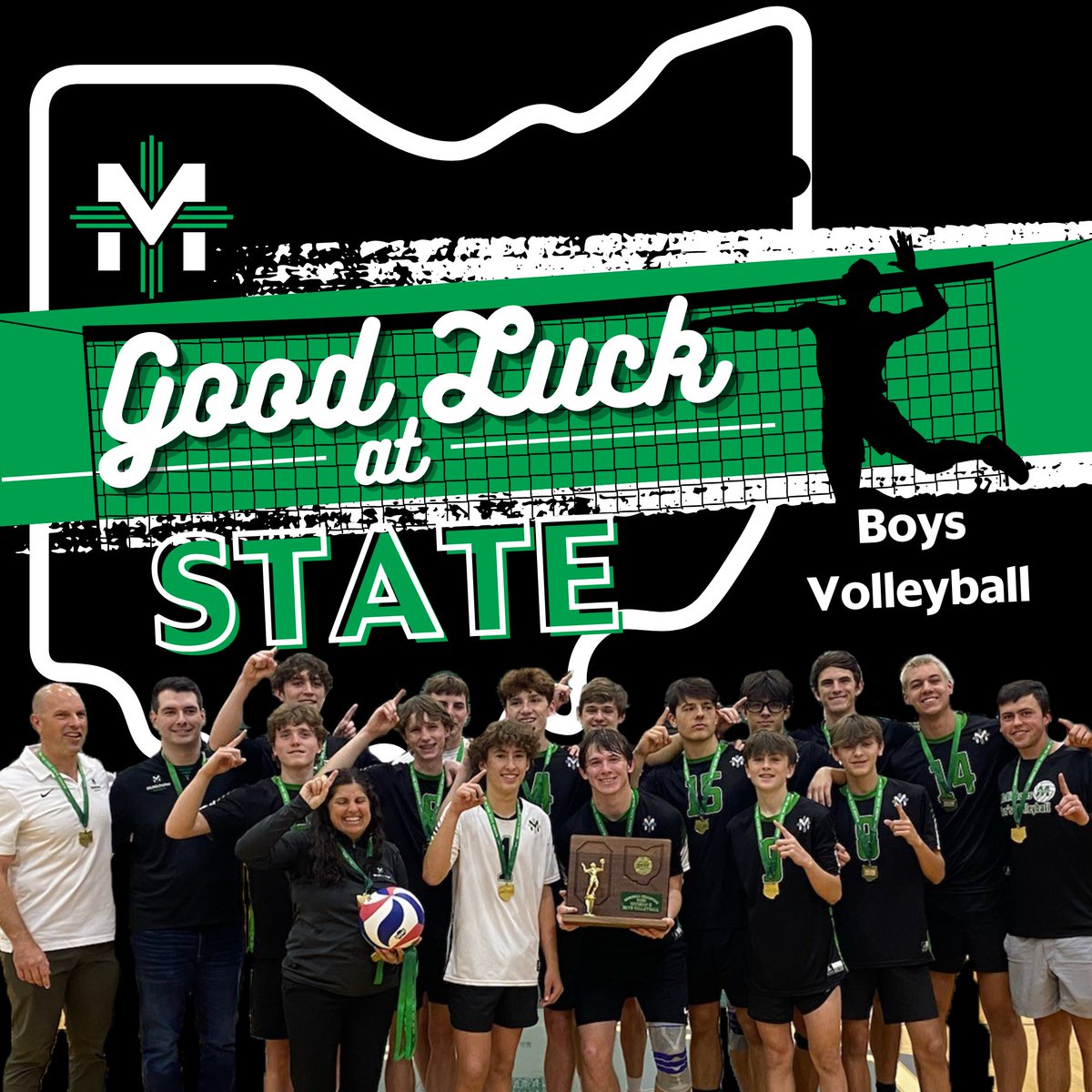 Congratulations to our Boys Volleyball Region Champions!! Next stop - ✨STATE TOURNAMENT!✨ Good Luck and bring home a that Championship! Your Rocket Family is cheering you on! 💚🏐#bondedtogether #FindYourBrilliance