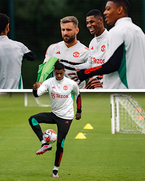 LarryCh49598510's tweet photo. #RT @ManUtd: Back in training ✔️
Raring to go 🔥

#MUFC || #MUNCHE https://t.co/QFcuGysCCA
