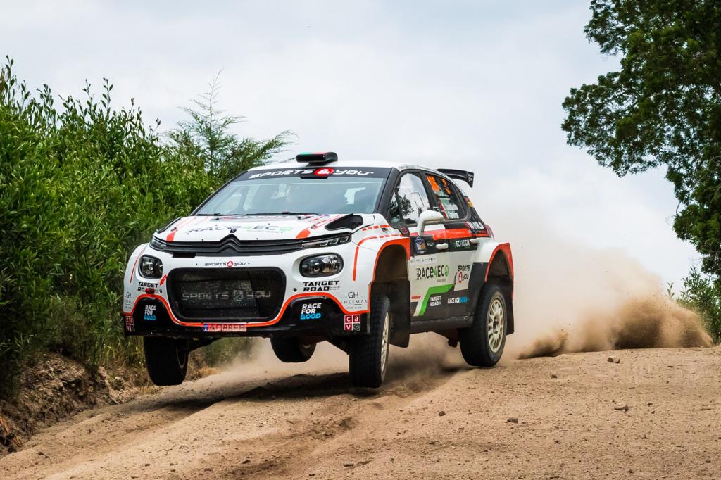 CitroenRacing's tweet photo. World rally photographer turns rally driver, André Lavadinho wins his first ever rally event on gravel with #C3Rally2 at Sprint Rally Showwith co-driver Valter Cardoso and Sports&amp;You! https://t.co/bHqZSUu9pq