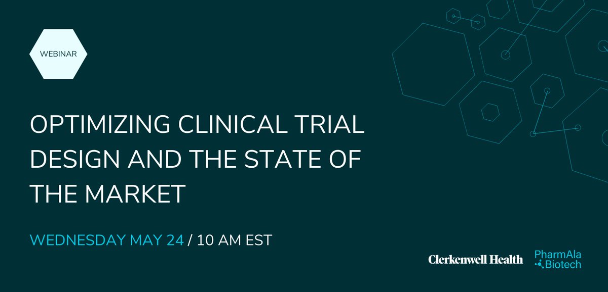 PharmAla Biotech (@pharmalabiotech) on Twitter photo Don’t miss out! Join our webinar tomorrow as speakers from PharmAla Biotech and <a href="/clerkenwell_uk/">Clerkenwell Health</a> discuss the work we’ve done together, optimizing trial design/clinical development and the current state of the market.
bit.ly/3WohnfJ
#psychedelics #webinar Don’t miss out! Join our webinar tomorrow as speakers from PharmAla Biotech and <a href="/clerkenwell_uk/">Clerkenwell Health</a> discuss the work we’ve done together, optimizing trial design/clinical development and the current state of the market.
bit.ly/3WohnfJ
#psychedelics #webinar