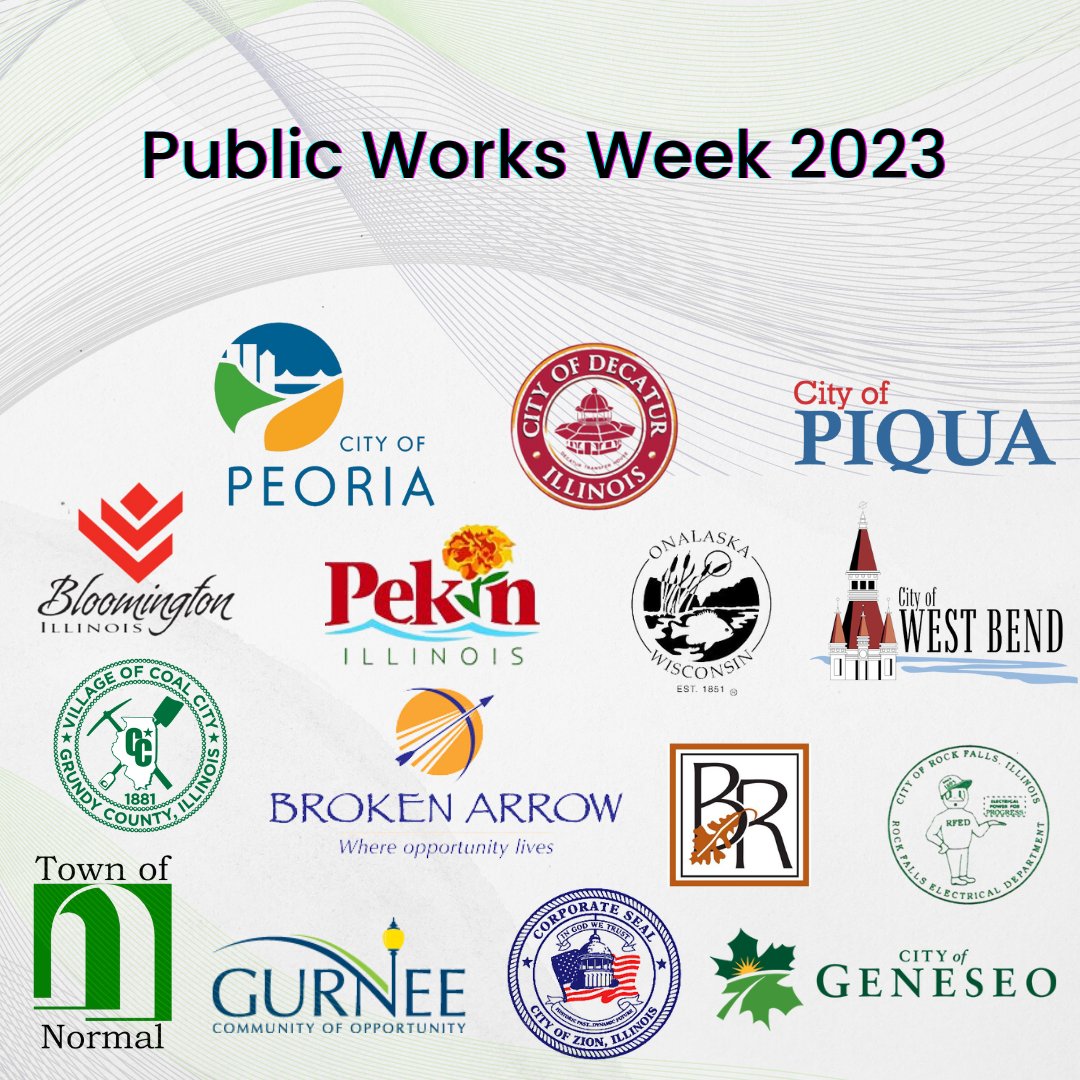 CloudpointGeo's tweet photo. Today, we want to recognize some of our municipal clients who work tirelessly behind the scenes to keep our communities thriving. From road maintenance to water treatment and GIS data maintenance, your hard work is truly valued.
#PublicWorksWeek2023 https://t.co/YsKFZCXJHy