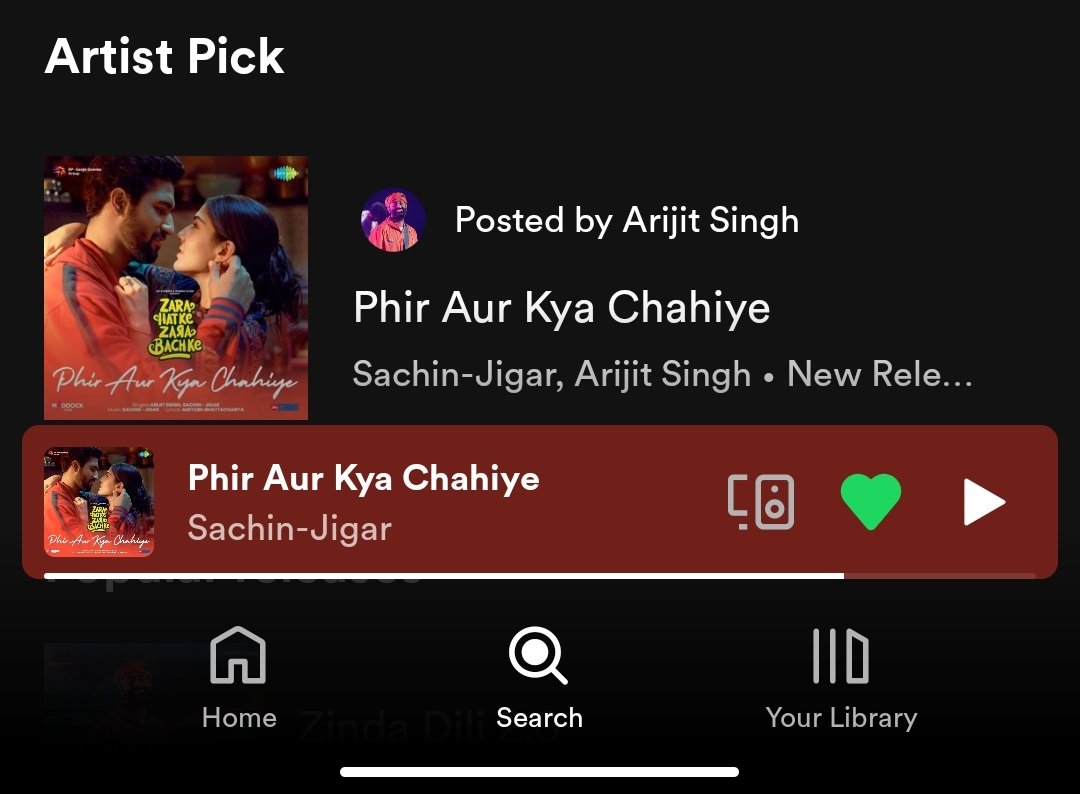 Seems like #ArijitSingh also liked the song #PhirAurKyaChahiye 🥰

#VickyKaushal #SaraAliKhan @SachinJigarLive @OfficialAMITABH