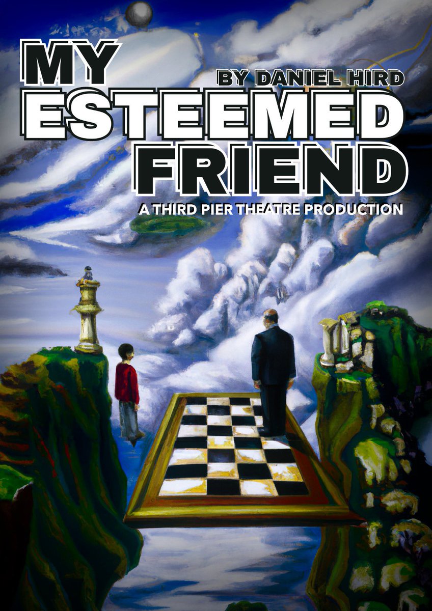 DanielHirdActor's tweet image. My Esteemed Friend heads out to @praguefringe tomorrow and we couldn’t be more excited. Can’t wait to join you all already out there!  

If you’re coming along, all the info is at thirdpiertheatre.com