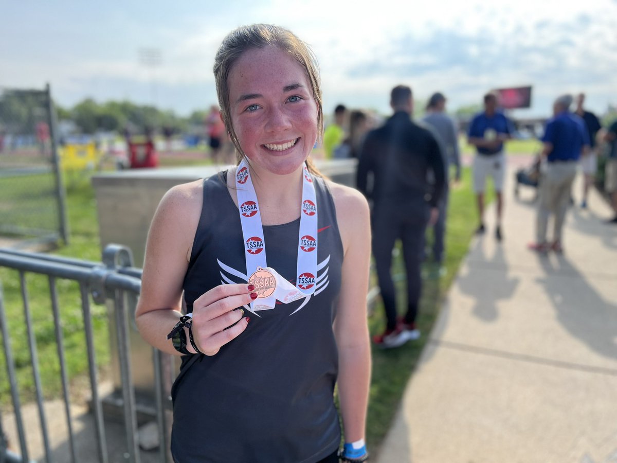 CCHSTrackTeam's tweet photo. We are so proud of @Jpittman12345 and her performance this morning🥉🥉🥉One more to go for her!  
Photo Credit 📷 @jnichols_2121 https://t.co/w9XjuL3JWb