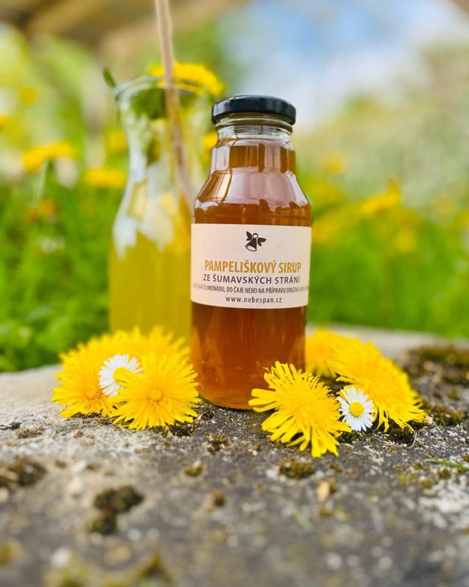 Nebespancafe's tweet photo. Představujeme vám náš domácí sirup, který připravujeme z pampelišek ze šumavských strání. 🌼
Doporučujeme na přípravu osvěžující limonády, zakoupit můžete na našem e-shopu👉🏻 https://t.co/ZQSL7eaQ98

@sumavanet 
#nebeskram #nebespan #pampeliska #sirup #limo #eshop #delametosrdcem https://t.co/eTHh2nMMA7