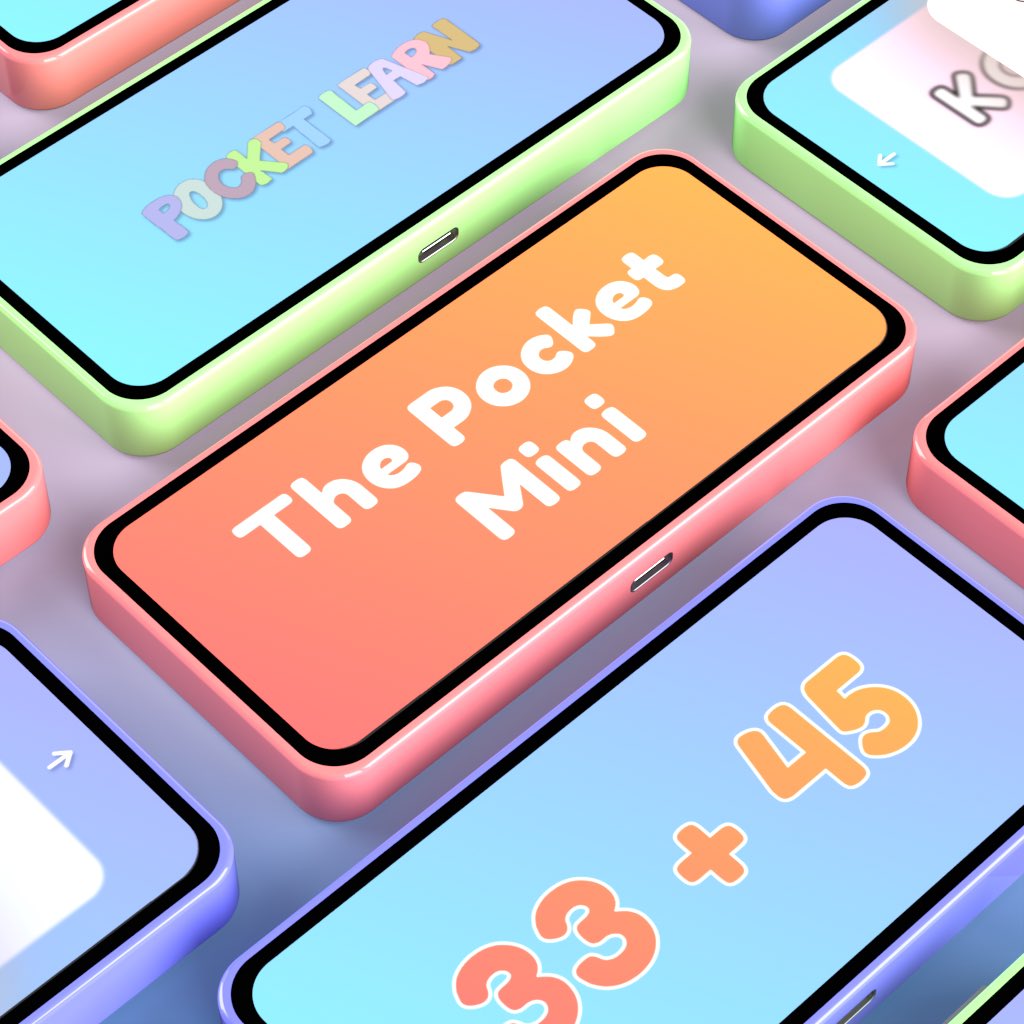 PocketLearn's tweet photo. Introducing The Pocket Mini, Designed by Students for Students 🎮

Tackling Tablet Addiction Among Young Children by Providing an Engaging, Interactive Learning Experience 🧩

Visit Our Kickstarter to Be Notified of Our Launch 🚀

https://t.co/CPB4x3T72Y

#EdTech #TechforParents #LearningMadeFun #Parenting