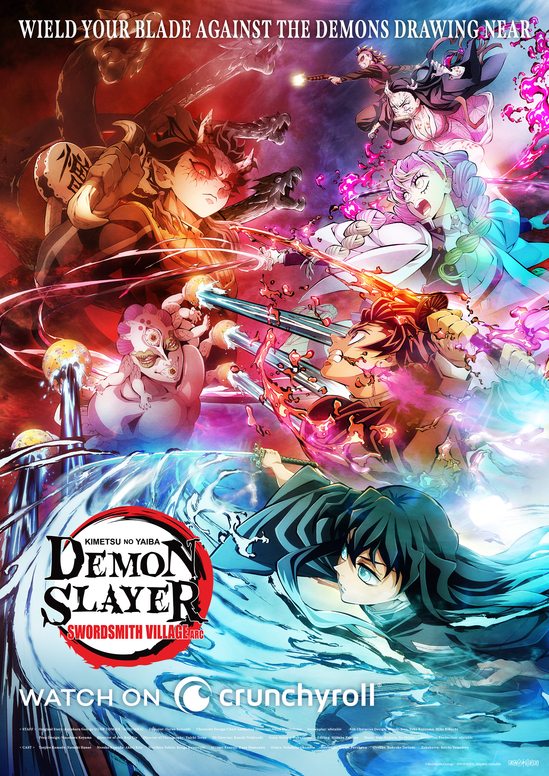 Demon Slayer Swordsmith Village Arc Dublado na Crunchyroll