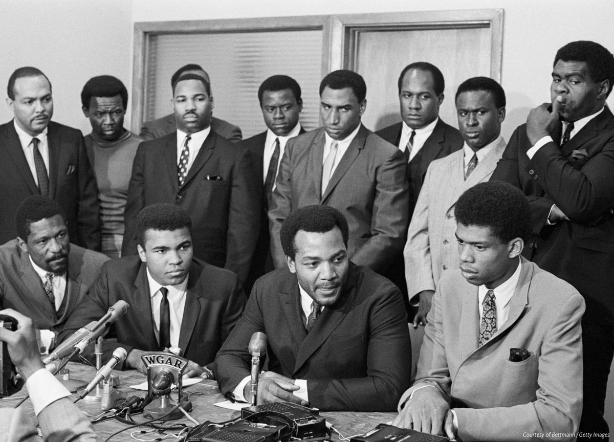 Arguably, the greatest football player to ever play the game, Jim Brown’s impact off the field is equally as notable as his athletic accomplishments. Brown is known for organizing one of the most important meetings of athletes during the tumultuous 1960s. s.si.edu/3IyvIjS