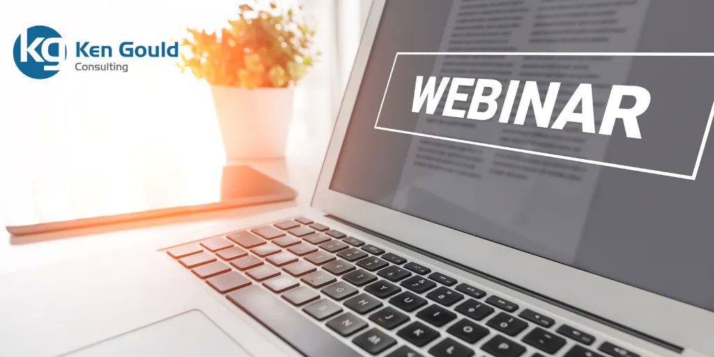 Didn't have the opportunity to join our latest live webinar? You can watch our webinars on demand here:
#KenGouldConsulting #BusinessStrategies #ExecutiveCoaching

buff.ly/3JMQ7mp