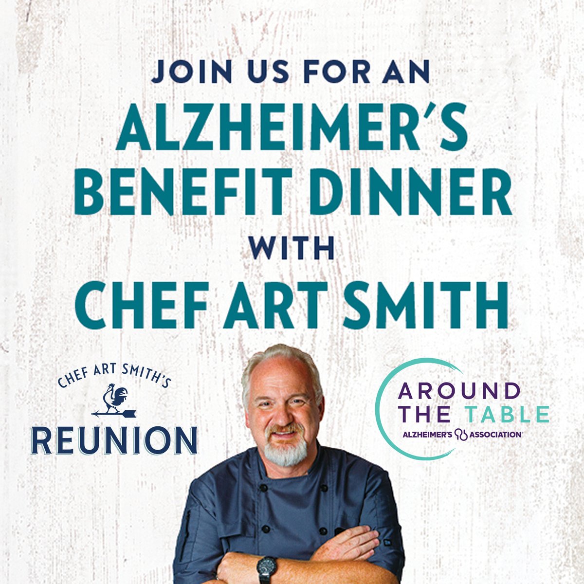 NavyPier's tweet photo. Reunion is serving up good food for an even better cause. Join Chef Art Smith for a special four-course dinner with fifty percent of the proceeds to be donated to the Alzheimer’s Association Illinois Chapter.

🎟️: https://t.co/29GzKTeeCO
#NavyPier #chicago #chicagofoodie https://t.co/lbrqsnbTxk