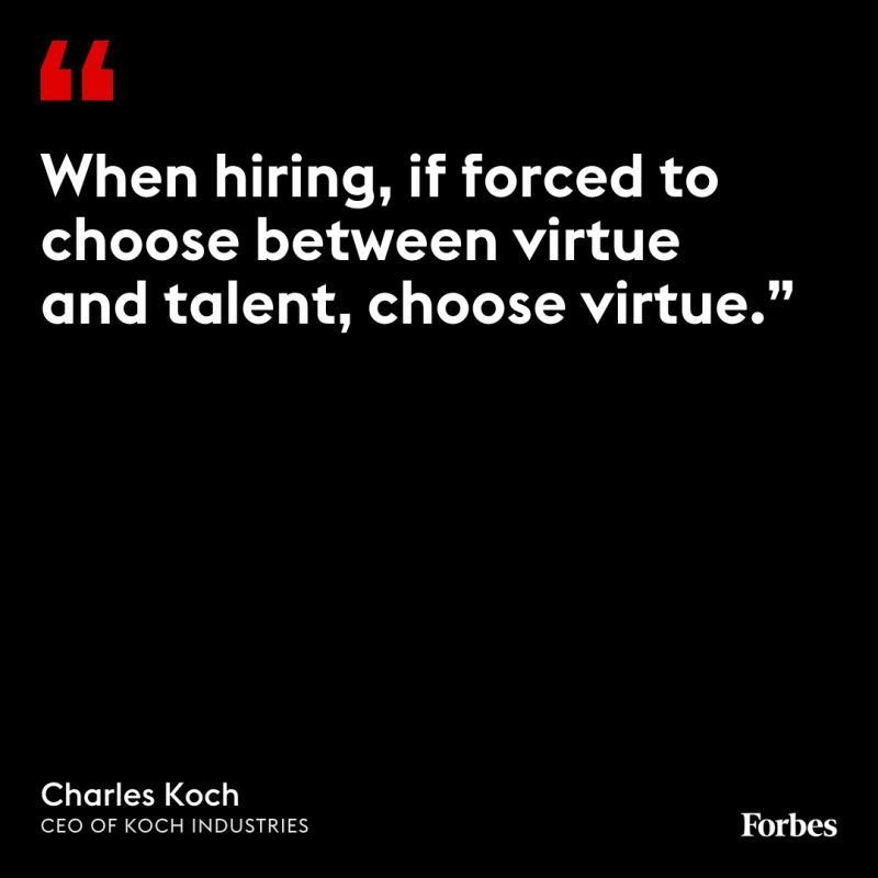 #Virtue and upholding our values as a company will always come first. The more aligned you are with your mission, the easier the #hiring process will be. When hiring for the #CSuite, alignment is at its most critical for the sake of your company.