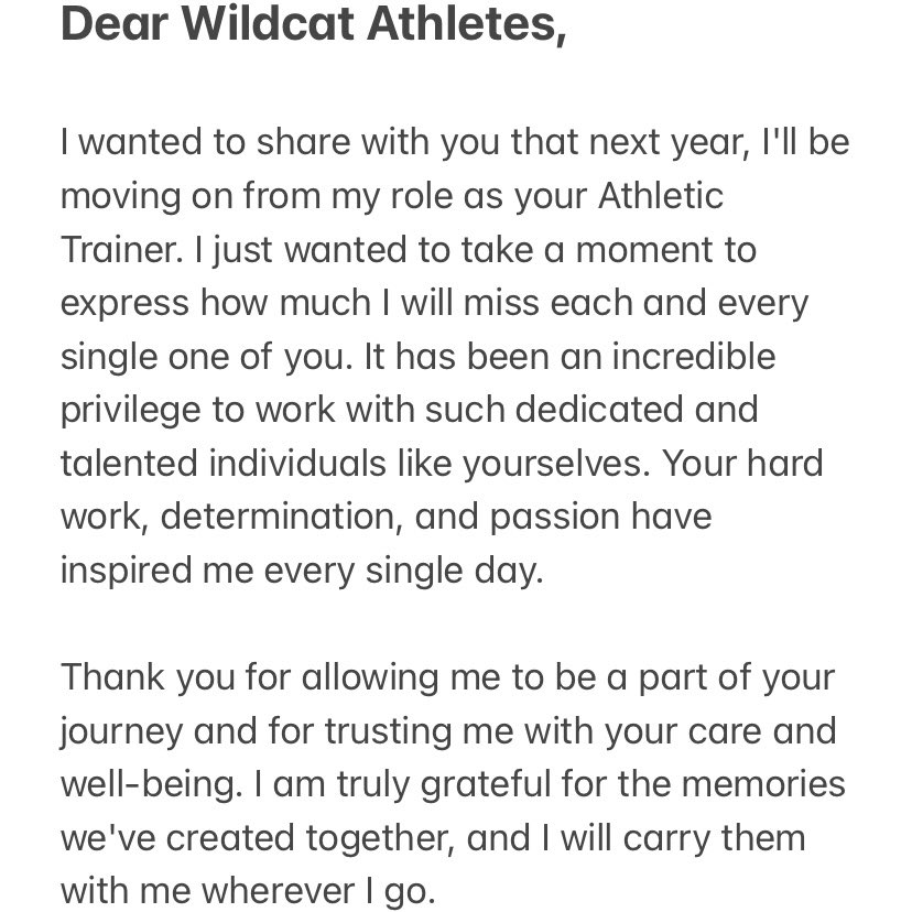 WEHS Athletic Training tweet media