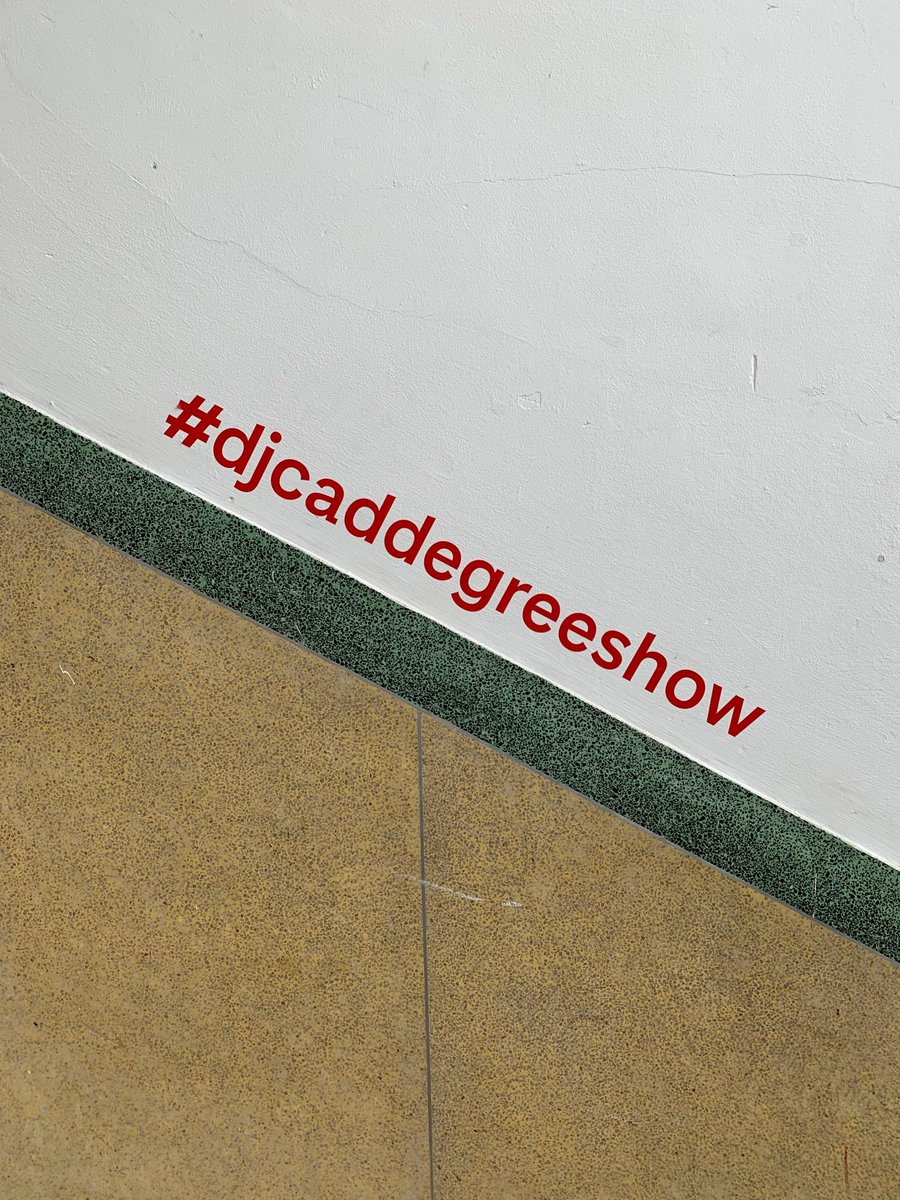 A wee trip south to see the Duncan of Jordanstone College of Art &amp; Design Degree Show. Interesting as ever! #djcaddegreeshow