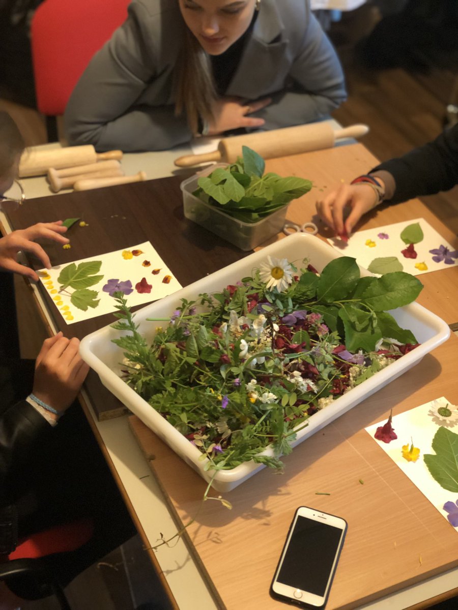 stssauthie's tweet photo. Atelier d’impression végétale ce matin pour la journée culturelle et l’éco festival du Lycée de l'Authie
Les élèves se sont initiés à l’art du Tataki-zomé sur des textiles et du papier.
@AmiensEdd https://t.co/gh6BukYjUv