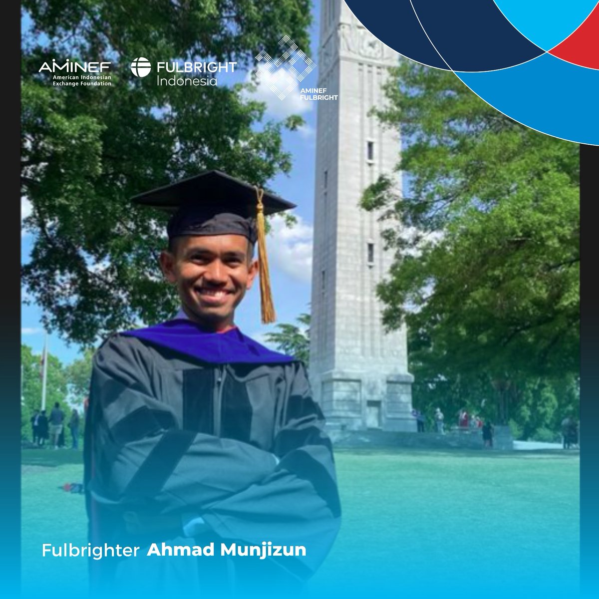 From Lombok Island to a remarkable journey fueled by determination and love for animals. Meet Ahmad Munjizun, an inspiring individual who achieved his dream of earning a doctoral degree in animal science supported by the Fulbright Doctoral Degree scholarship.