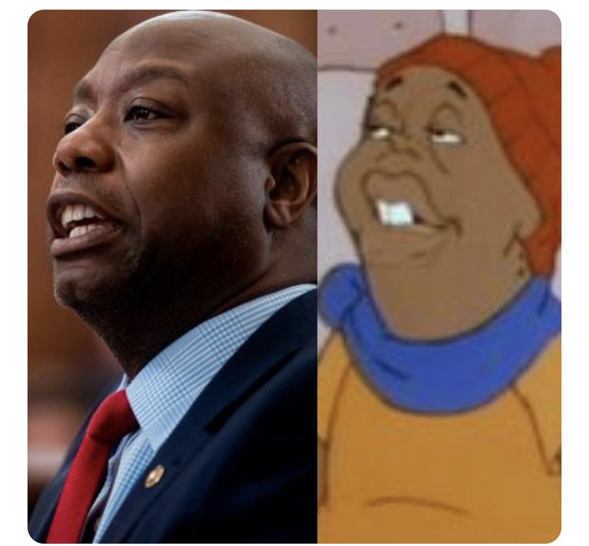 IamNOTyournegr1's tweet photo. @rolandsmartin @SenatorTimScott #Fucktimscott https://t.co/ZOSwCFS7kO