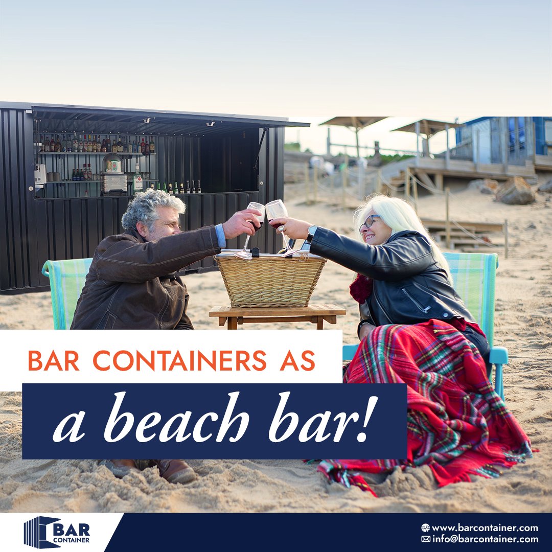 Cheers to year-round beach vibes! 🌊🍹 Bar containers are a must-have for a beach bar set up to share with friends and family. #beachbar #containerstore #allseasonfun

We are BarContainer.com
Contact us for more information
📞 +31 085 - 0685 590
📩 info@barcontainer.com