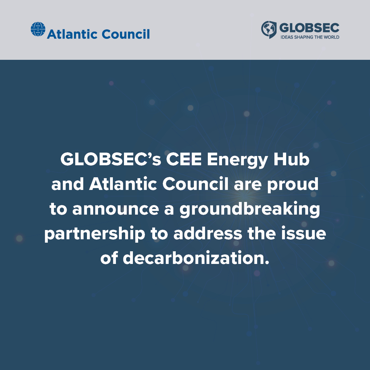 GLOBSEC's CEE Energy Hub, a unique public-private partnership platform dedicated to energy cooperation, is expanding to the other side of the Atlantic through new cooperation with @AtlanticCouncil!

Learn more about the GLOBSEC CEE Energy Hub here: bit.ly/3BSZADS