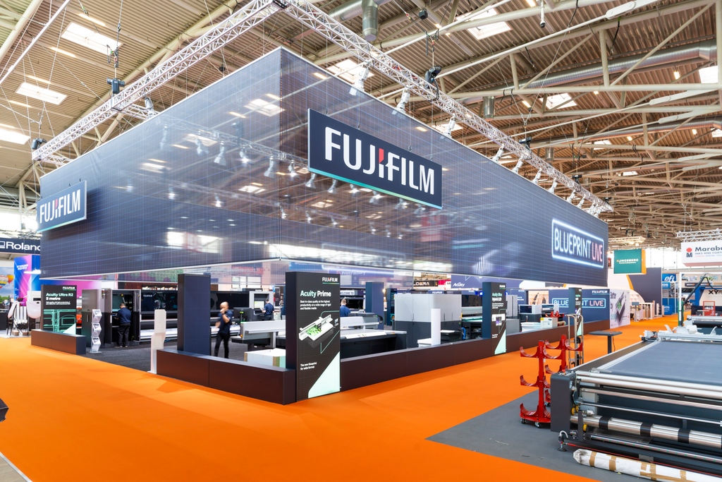 FujifilmPrint's tweet photo. This week we’re at FESPA in Munich. Visitors are enjoying a close-up look at the amazing quality samples from our expanding range of Acuity wide format printers.

Come and see for yourself, we’re on Stand B10, Hall A1 until May 26th.

 https://t.co/9pT3gDi7t2
#FESPA #FESPA2023 https://t.co/DMyJDIEYrd