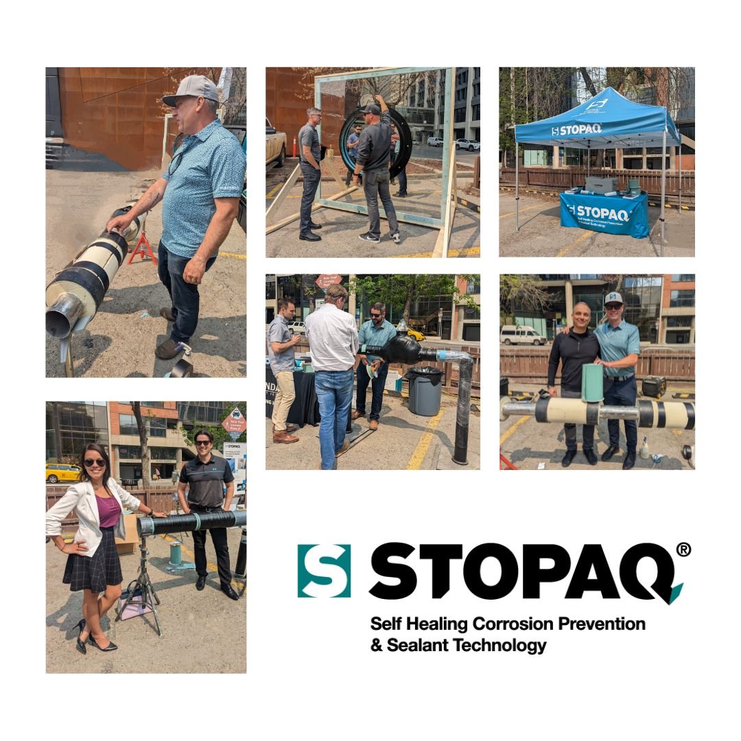 DNOWInc's tweet image. #Stopaq&apos;s hosted a product demo in #Calgary on May 18th where they showcased the ease of application &amp;amp; ESG benefits of their sealing solutions for pipelines. Let #DistributionNOW and Stopaq help protect your #pipeline integrity from corrosion. 

#DNOW #EnergyDelivered #DNOWCanada