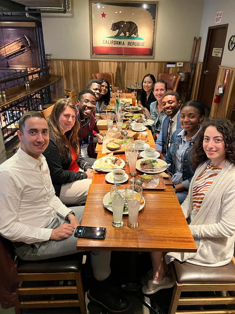 LaliThiMD's tweet photo. Appreciate the opportunity to connect with my colleagues @Tolu_OdeB @jonasattilus @MorfawChristian @BriannaEngelson @hasti_hadizadeh @DahlinJackson  and @KazJNelson at #APAAM23 https://t.co/ppWCa2ua3Q