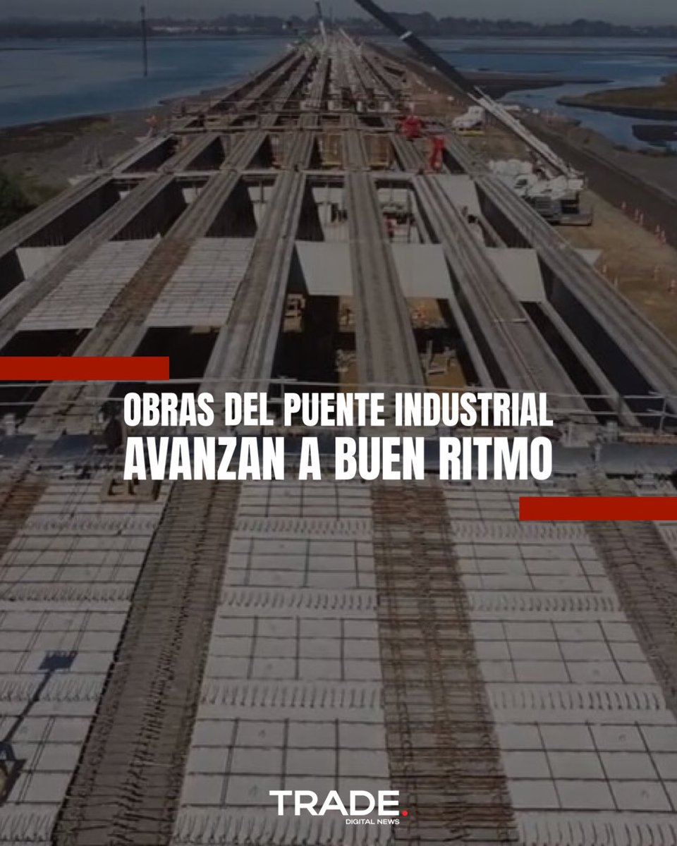 💥 Puente Industrial | Durante el mes de abril se desempeñaron en la faena un total de 714 trabajadores  y se estima que a partir de junio de este año se generará el peak de 850 empleos mensuales.

🔖  lnkd.in/eFg7m3re