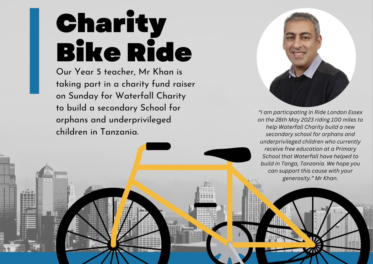If you wish to support Mr Khan and donate to the charity, please do so via the link:
justgiving.com/fundraising/ja…...
We wish him the best of luck!
Thank you for your continued support!
