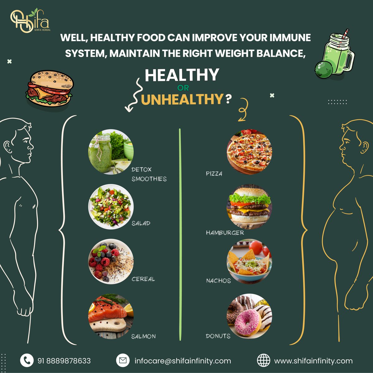 Discover the Long-Lost Secrets to Your Health

Follow Us:- @hakimsadiq52

You can consult online Contact us at - (+91)8889878633
.
.
#HealthyEating #ImmuneBoost #WeightBalance #HomeRemedies #HakimiShifaKhana #NutritionMatters #Nutrition #HealthyFood #EatWell #Healthyliving