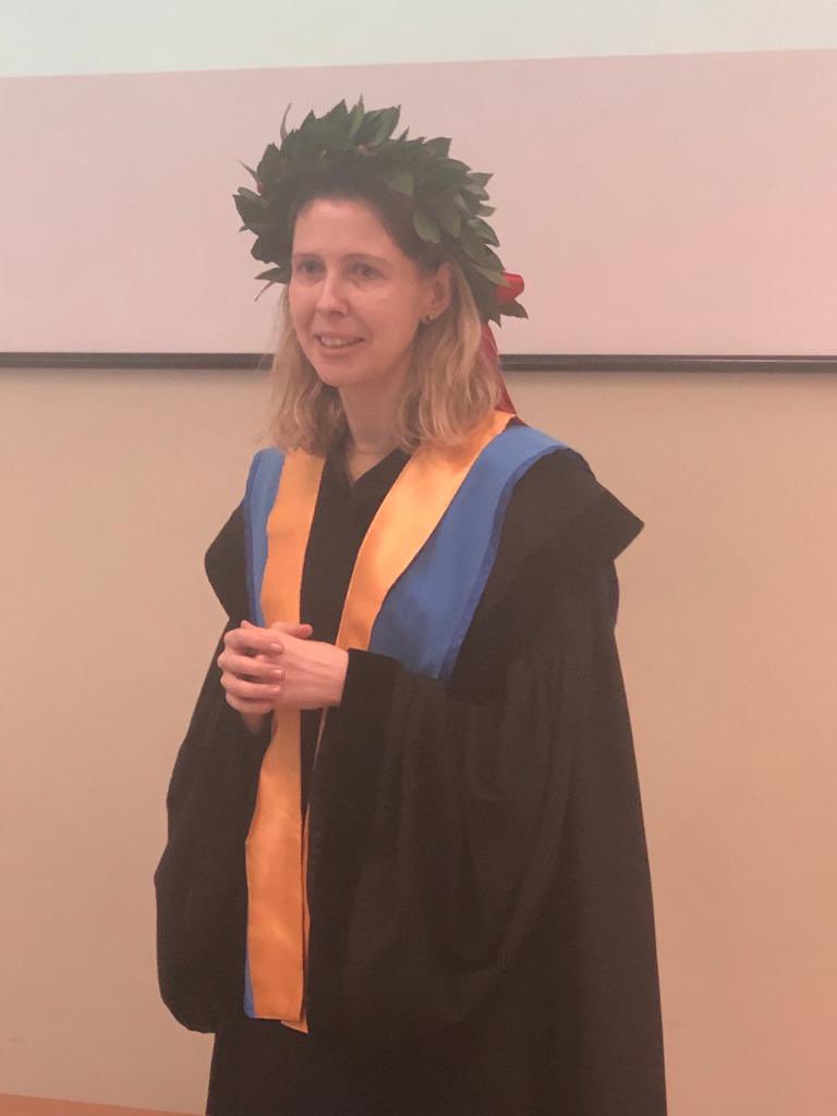 Congratulations to Dr Ovchinnikova! 🎉👏🏻