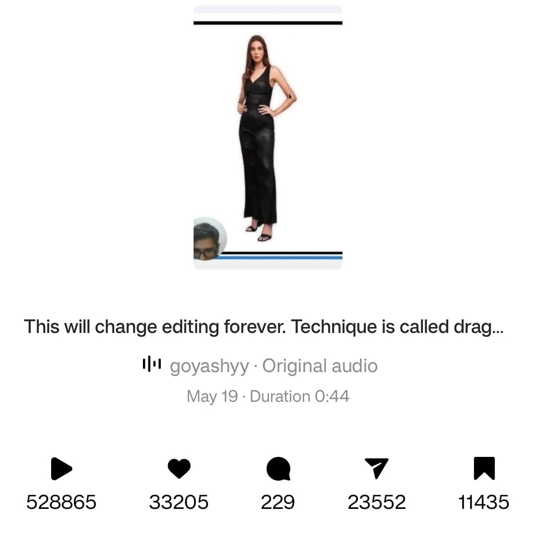 goyashy's tweet photo. Update 2: reached 500k+ with this short. amazing stats. result: 

🔼 at least 30% of the audience is not ai relevant. 
🔼 700+ new followers (6000+ overall now)
🔼 engagement rates

good part about this is that the recommendation system is now targeting ai enthusiasts.

#buildinginpublic #buildinpublic #generativeai