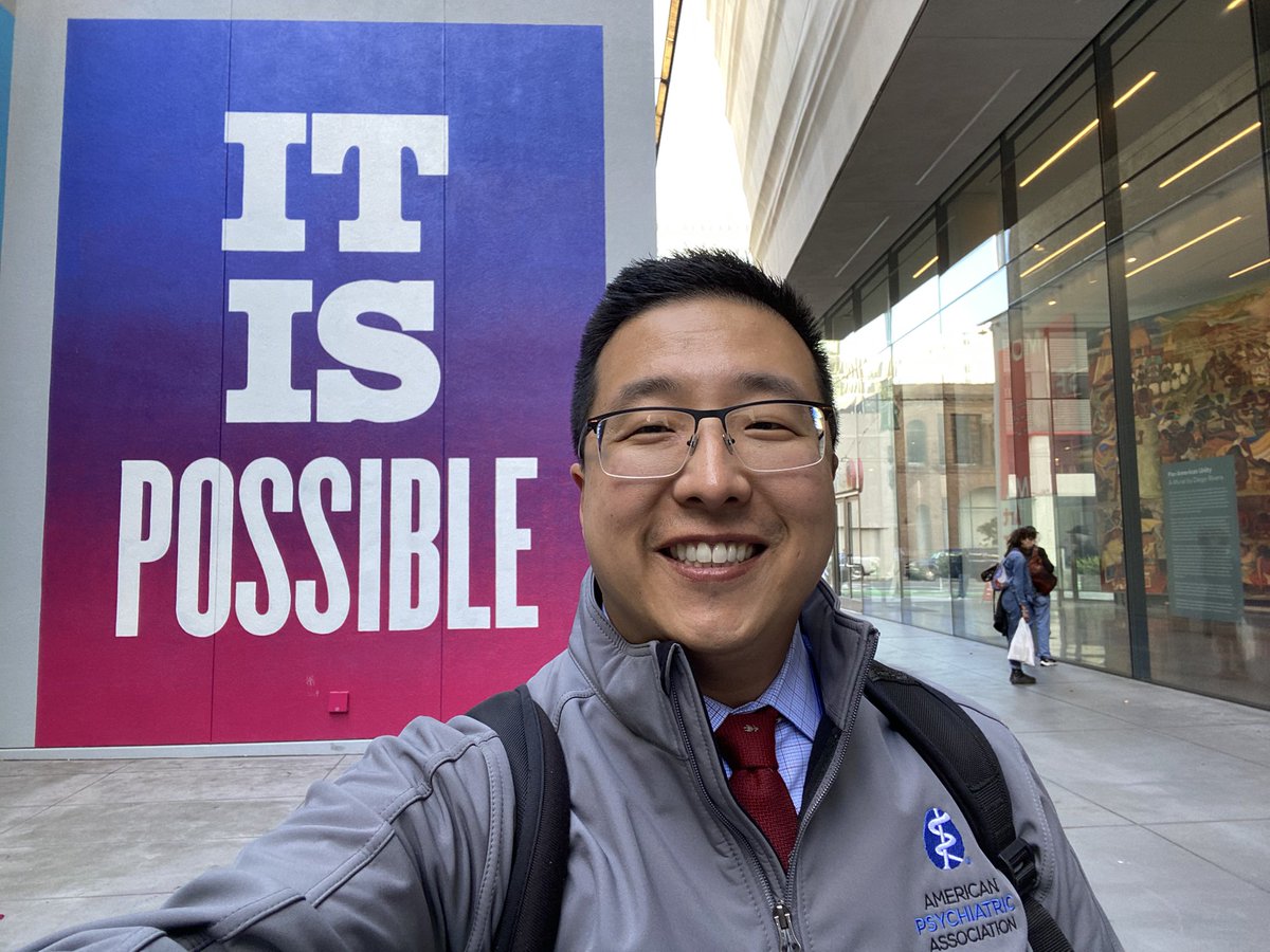 DrHowardLiu's tweet photo. As I head out from #APAAM23, I leave with a sense of optimism. 

The psychiatry community has been at the frontline throughout the pandemic. 

There is a growing recognition that sustained investment in mental health workforce &amp; services is needed. 

We must renew our commitment! https://t.co/eClWWYCx4D