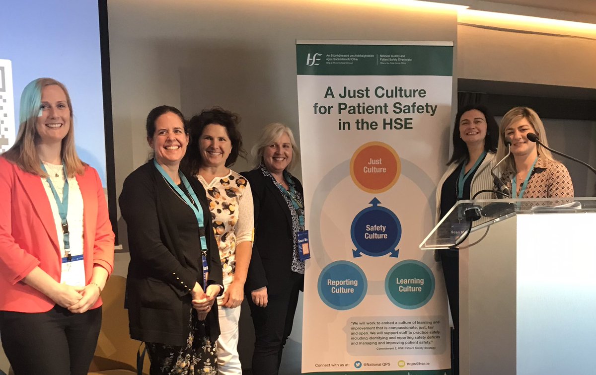 Colleagues from <a href="/CommHealthMW/">HSE Mid West Community Healthcare</a> prioritise today’s meeting @NationalQPS  #justculture.
Taking away good ideas to strengthen and improve #quality #safety #learning