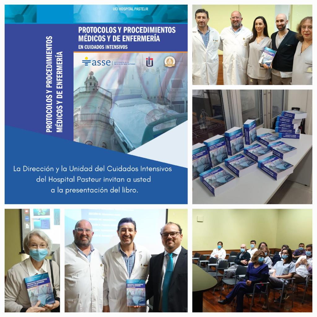 Lanzamiento nuestro Libro 100 Protocolos y Procedimientos de actuación, integrados médicos, Lic.Enf, Aux y Lic TNC. 1000 páginas. Permiten actualización basada en evidencia, descenso en variabilidad de decisiones evitando aquellas sin fundamentos, mayor seguridad al paciente, y