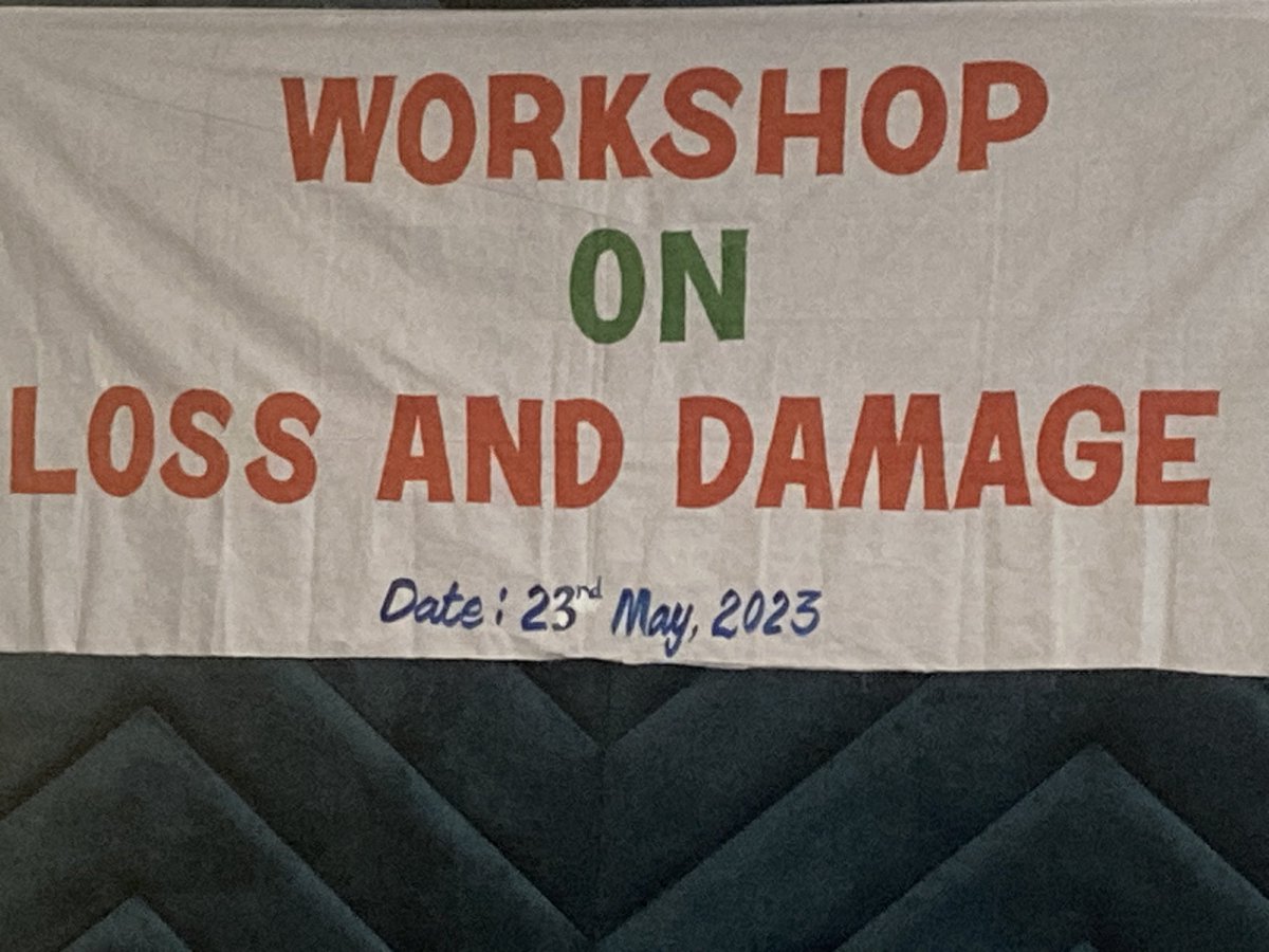#LossAndDamage losses and damages from climate impacts are already a reality, for vulnerable communities that have historically contributed the least to climate change. Thank you <a href="/digobikasdotorg/">Digo Bikas Institute</a> for the wonderful discussion&amp; ways forward <a href="/anilpokhrel/">Anil Pokhrel</a> <a href="/avi77np/">Abhishek Shrestha</a> <a href="/ClimateActionNP/">|| Climate Action ||</a>