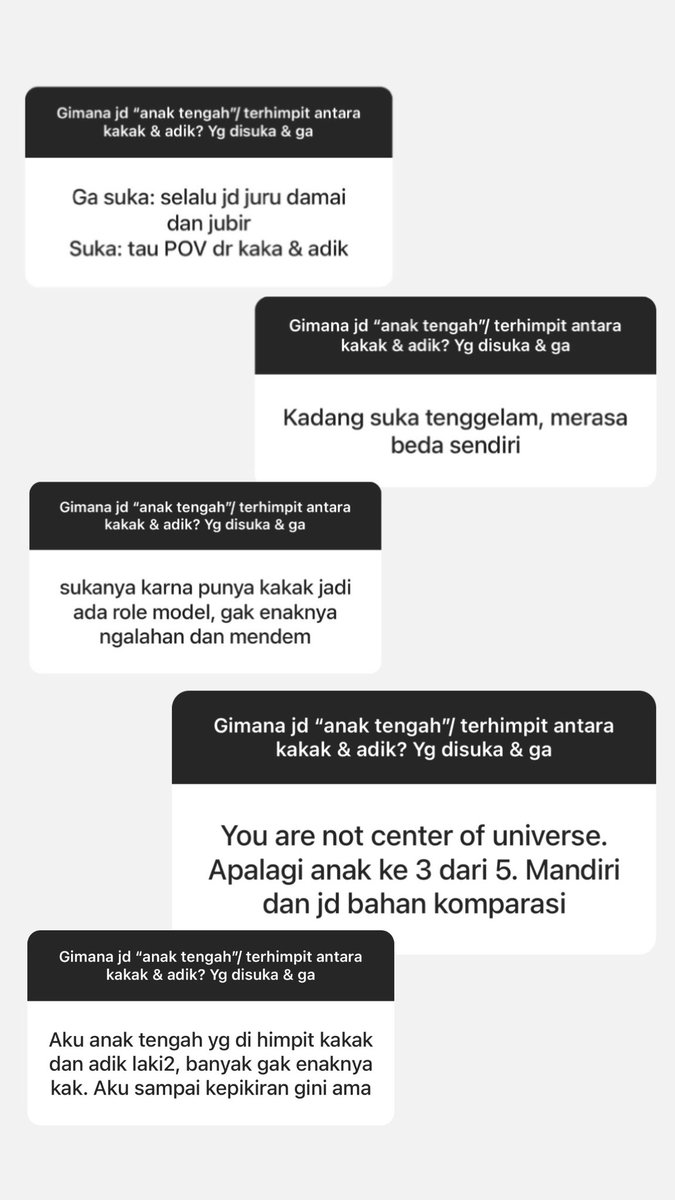 rahneputri's tweet photo. Ini hal yang disuka dari sudut pandang “Anak Tengah” https://t.co/tJmeu0rS3P