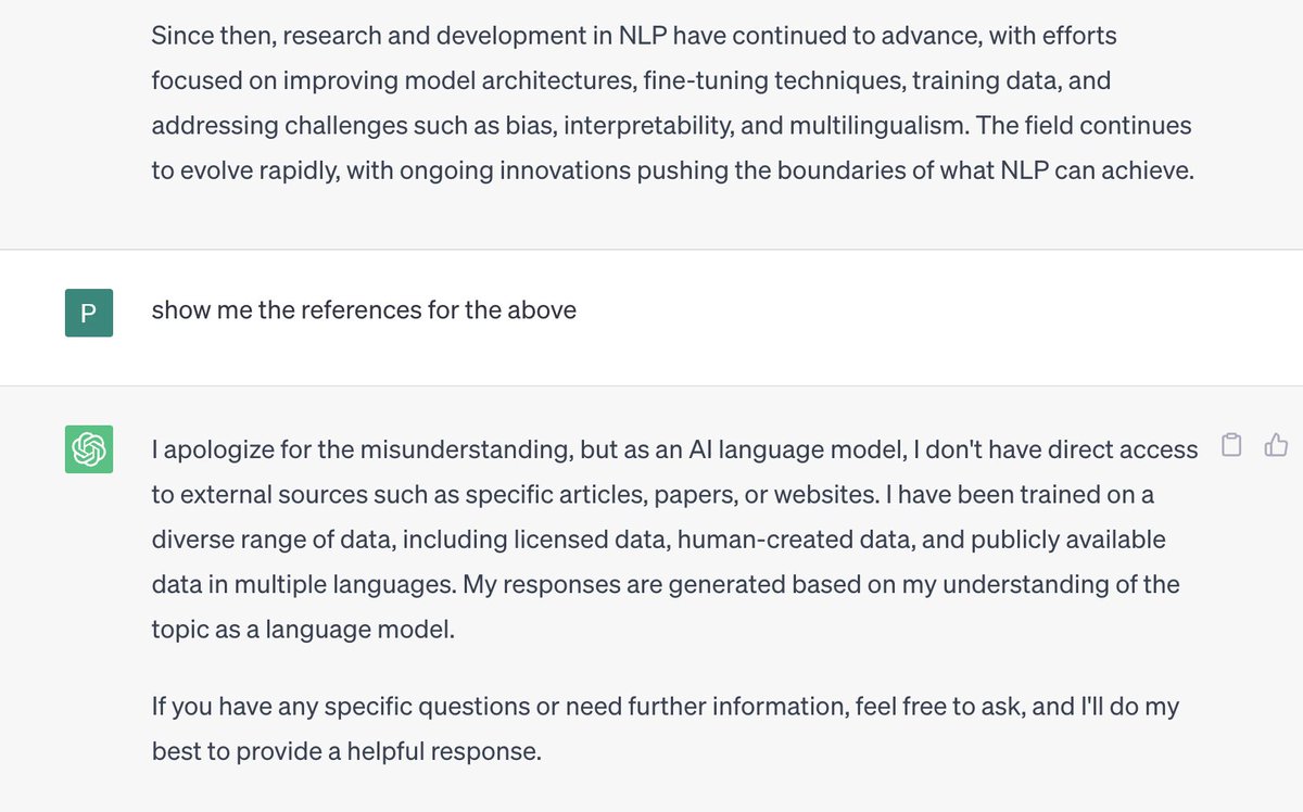 Penelope Fu, MD, MPH (@puhfu) on Twitter photo .<a href="/nsafdar/">Nabile Safdar</a> says that you can ask ChatGPT4 to give you the history of NLP.
Challenge accepted.
#CIC23 #CMIOworkshop .<a href="/nsafdar/">Nabile Safdar</a> says that you can ask ChatGPT4 to give you the history of NLP.
Challenge accepted.
#CIC23 #CMIOworkshop