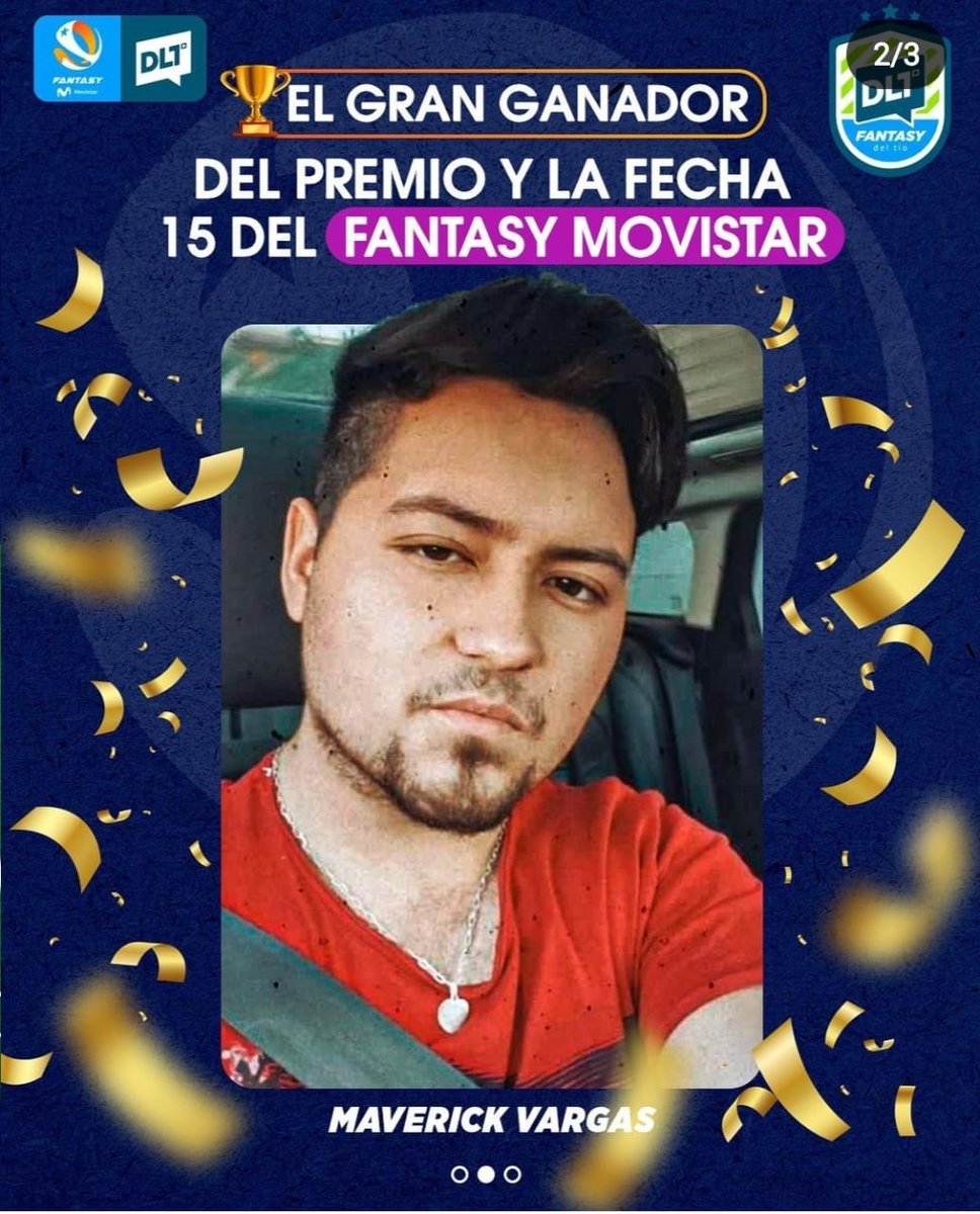 FantasyMovistar's tweet photo. Maverick Vargas es el gran ganador del concurso de la #Fecha15 en la #LigaFantasyMovistar y podrá viajar con un acompañante a ver el gran duelo de Colo-Colo y Boca Juniors en la Bombonera. ¡¡Felicitaciones!! https://t.co/lbfuIpWBpi