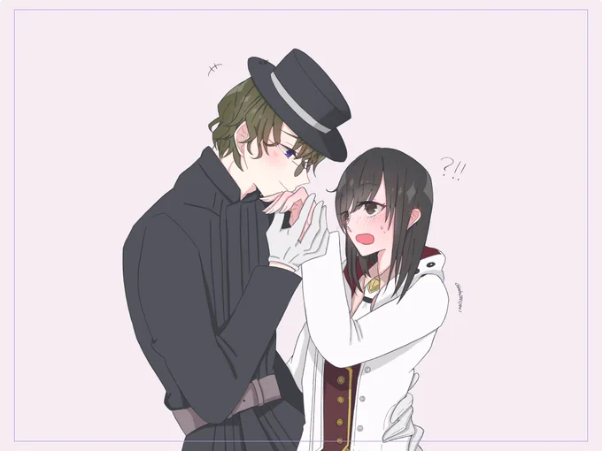 キスの日って本当ですか??(再掲) ※ネロ晶、ブラ晶、ファウ晶  #まほやく男女CP