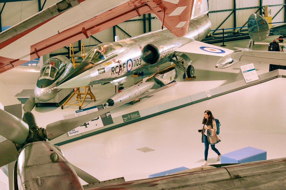 Up, up, and away at the Royal Aviation Museum! ✈️✨ #onlyinthepeg #tourismwinnipeg #ramwc